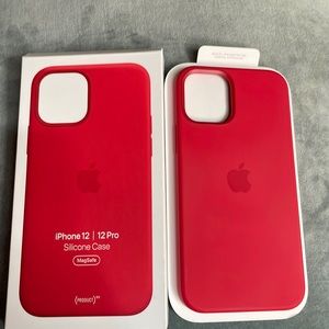 Apple Silicone iPhone 12/12 Pro Case